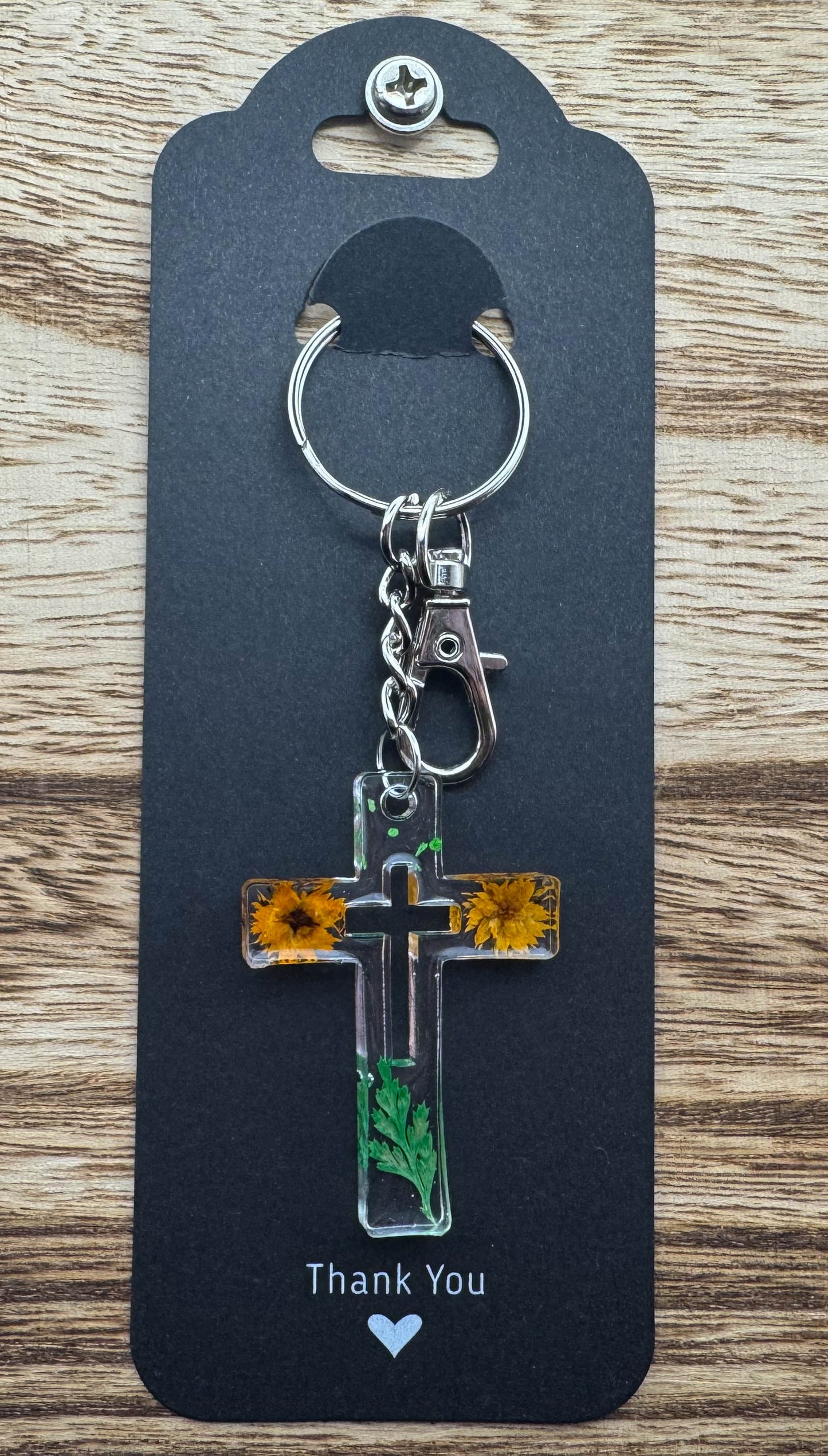 Cross Keychain