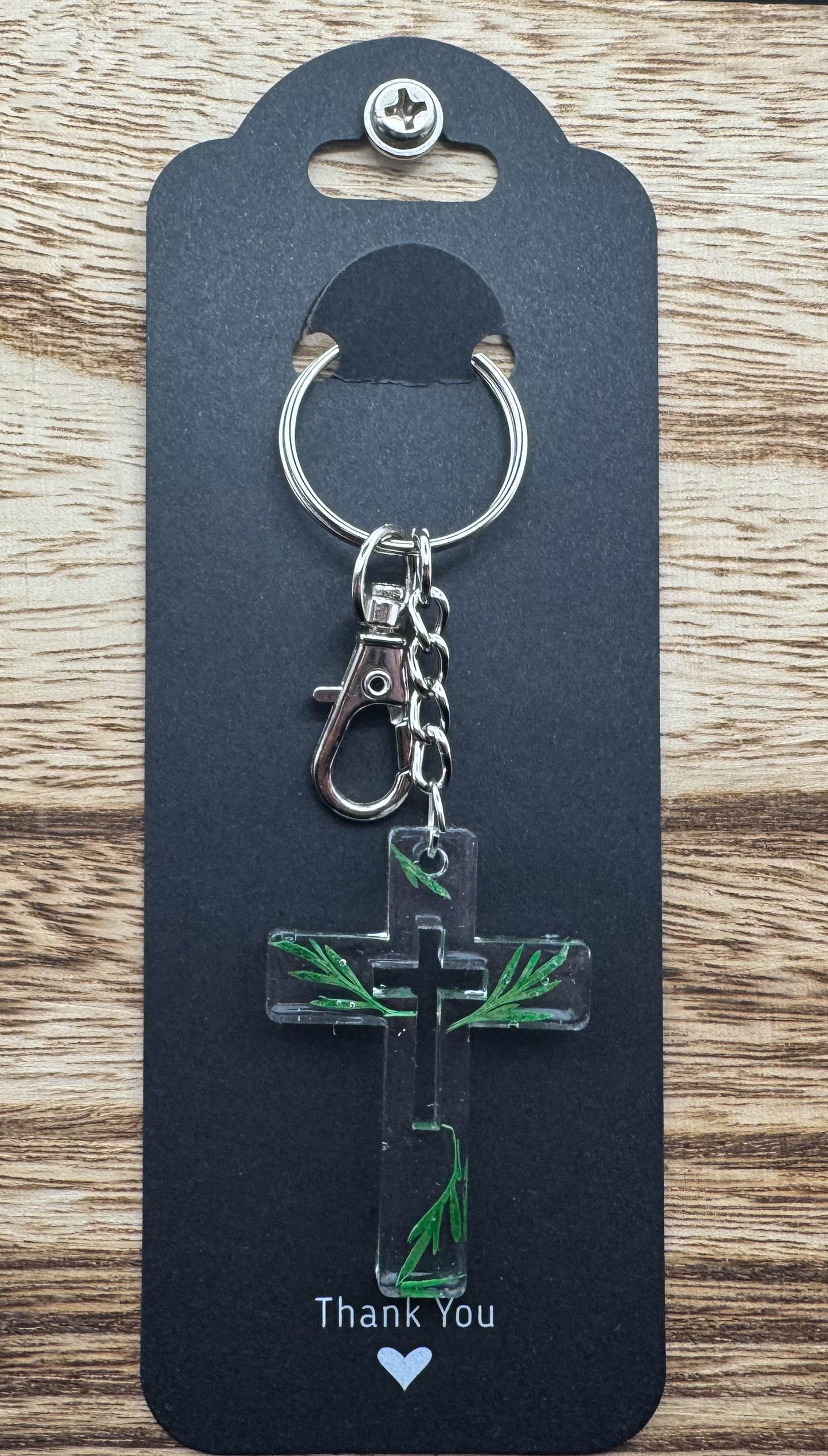 Cross Keychain