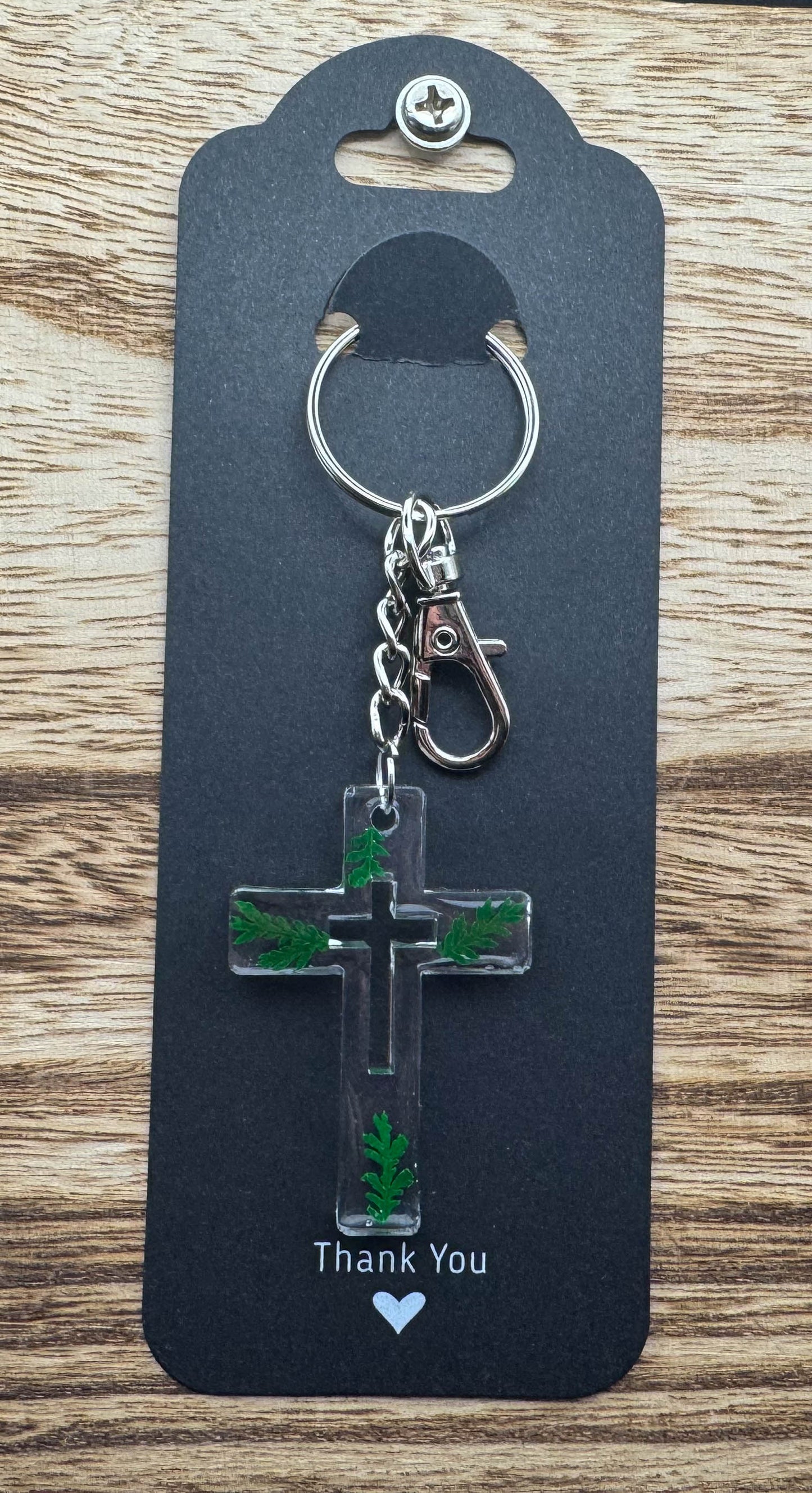 Cross Keychain