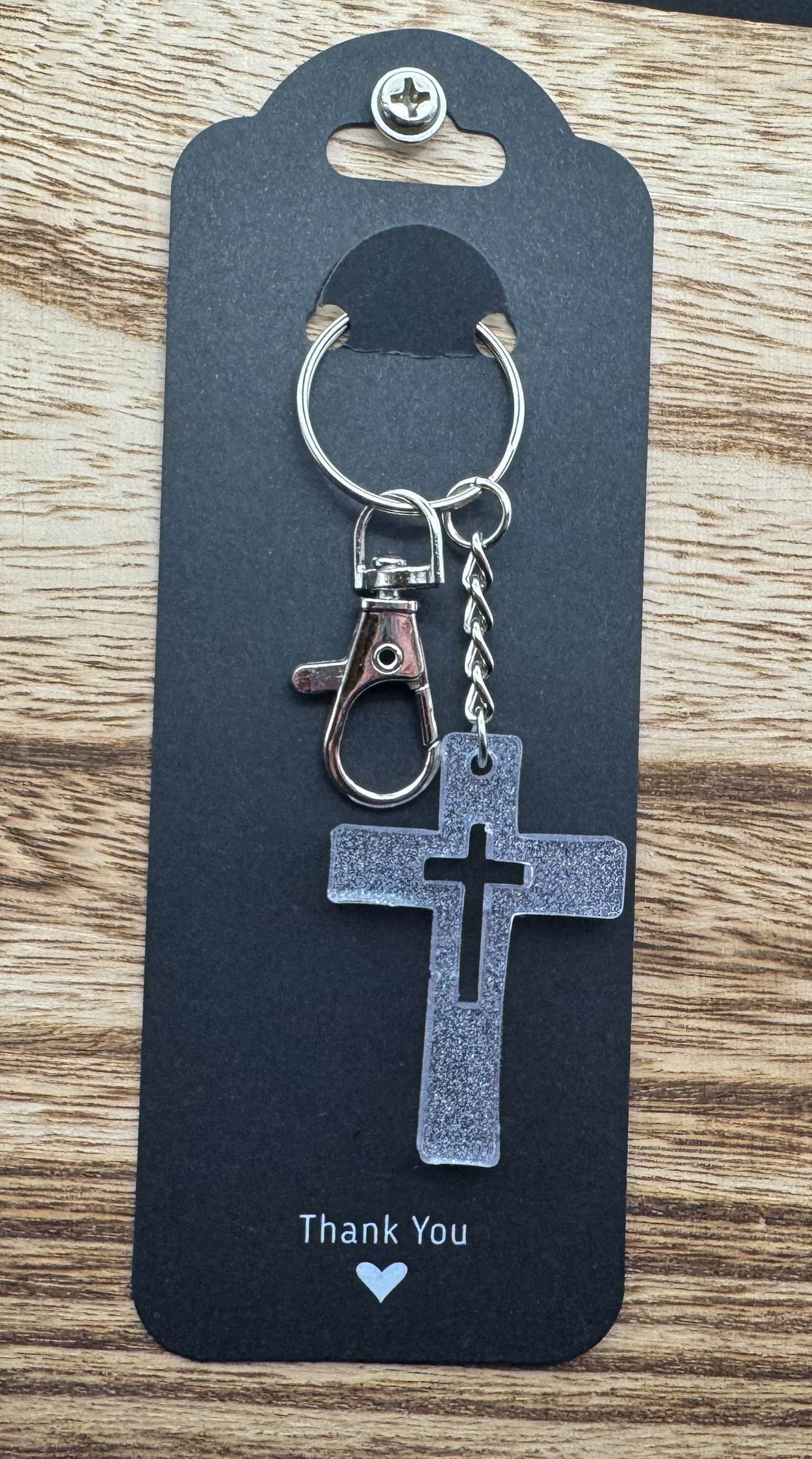 Cross Keychain