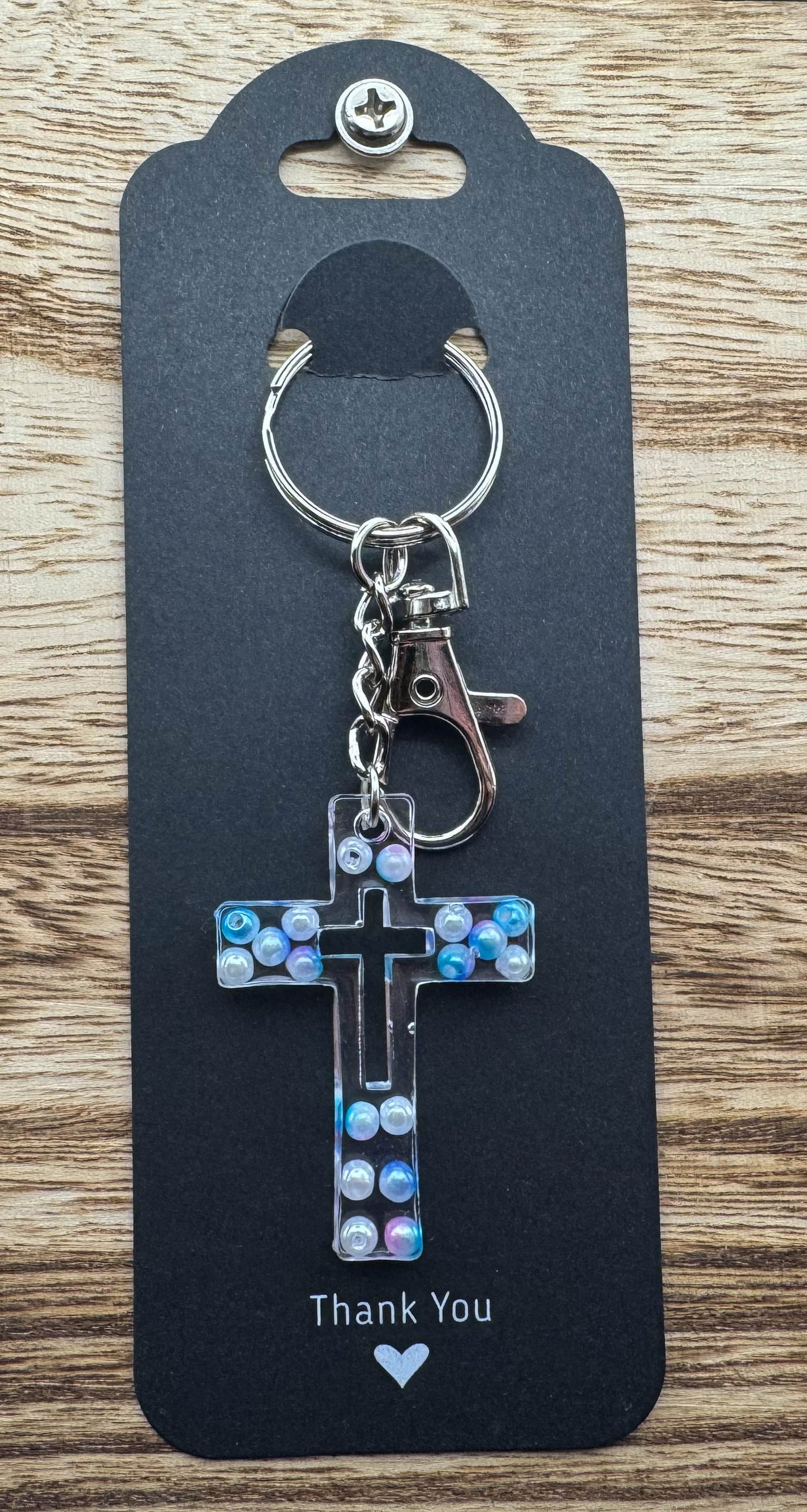 Cross Keychain