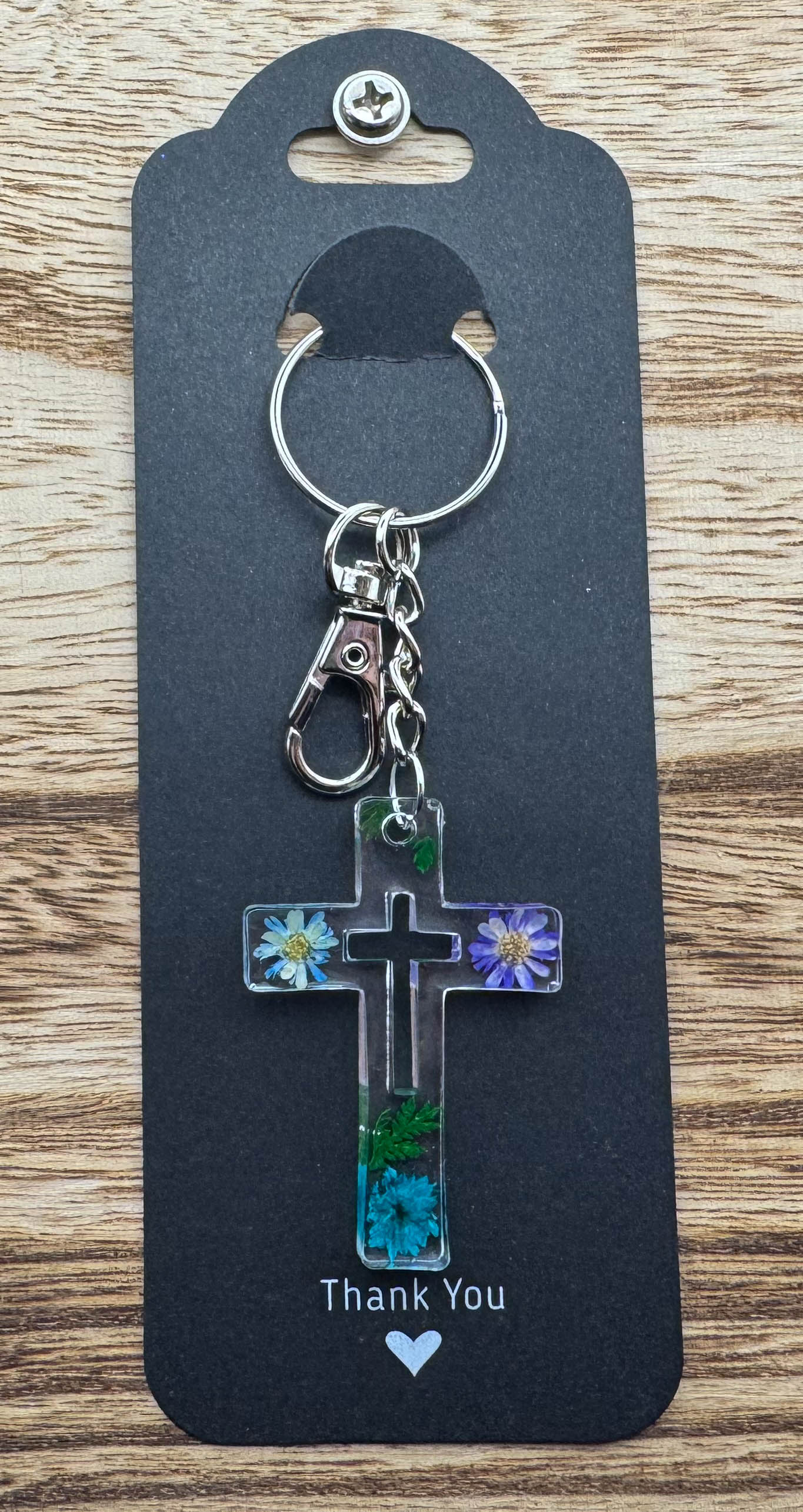 Cross Keychain
