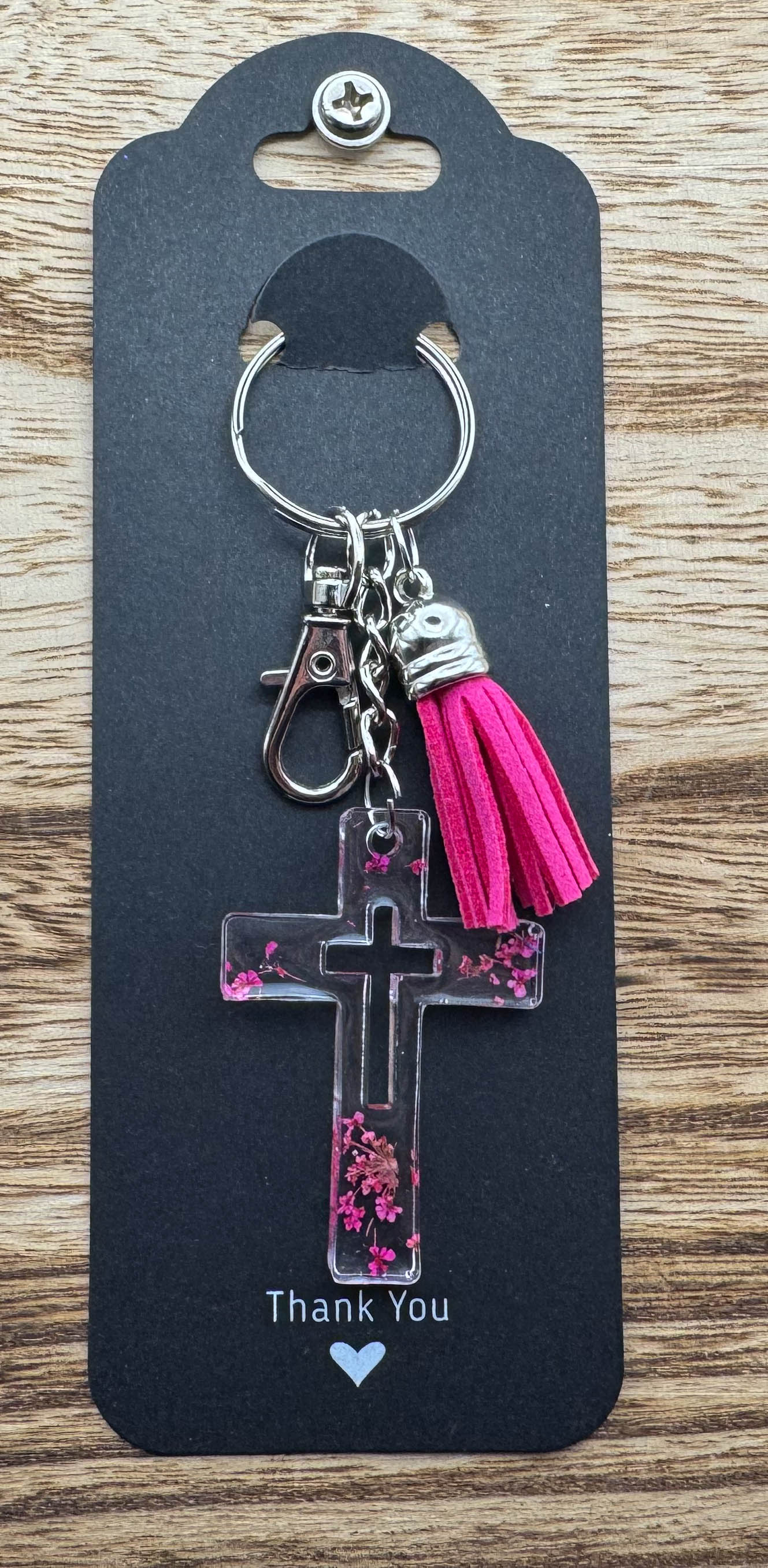 Cross Keychain