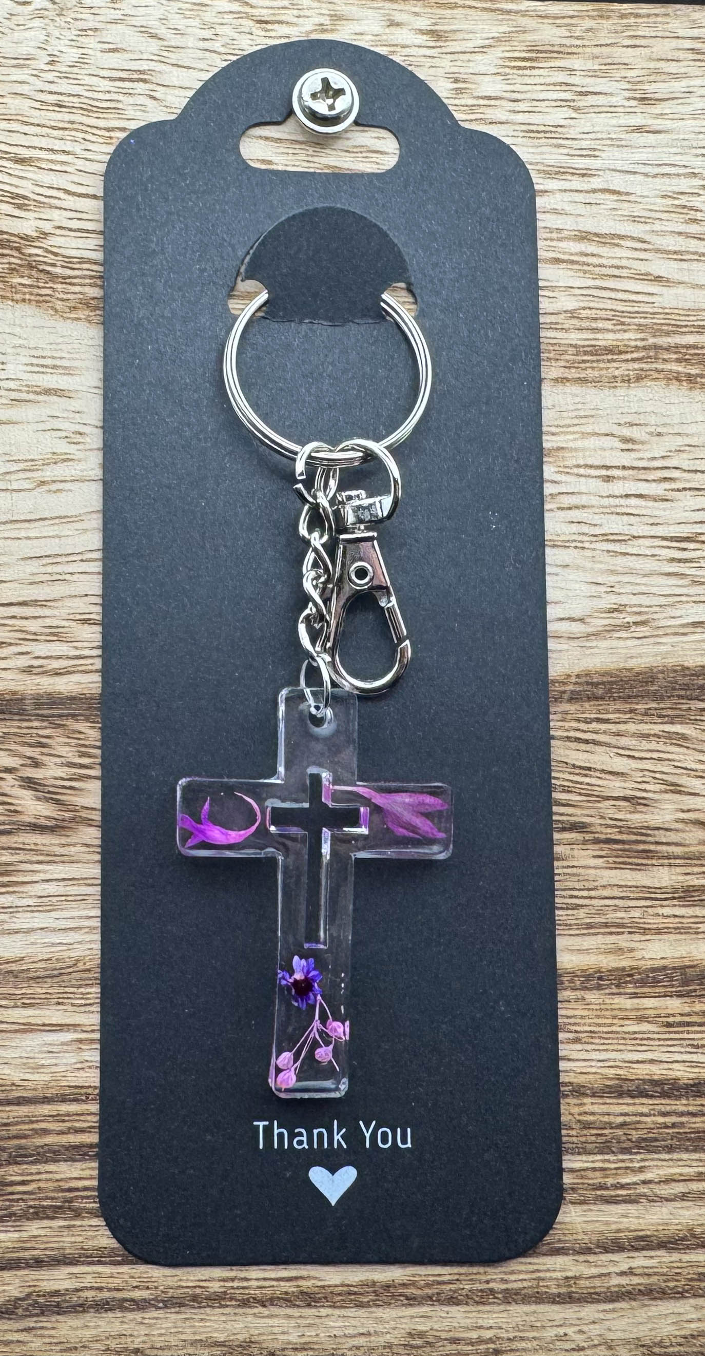 Cross Keychain