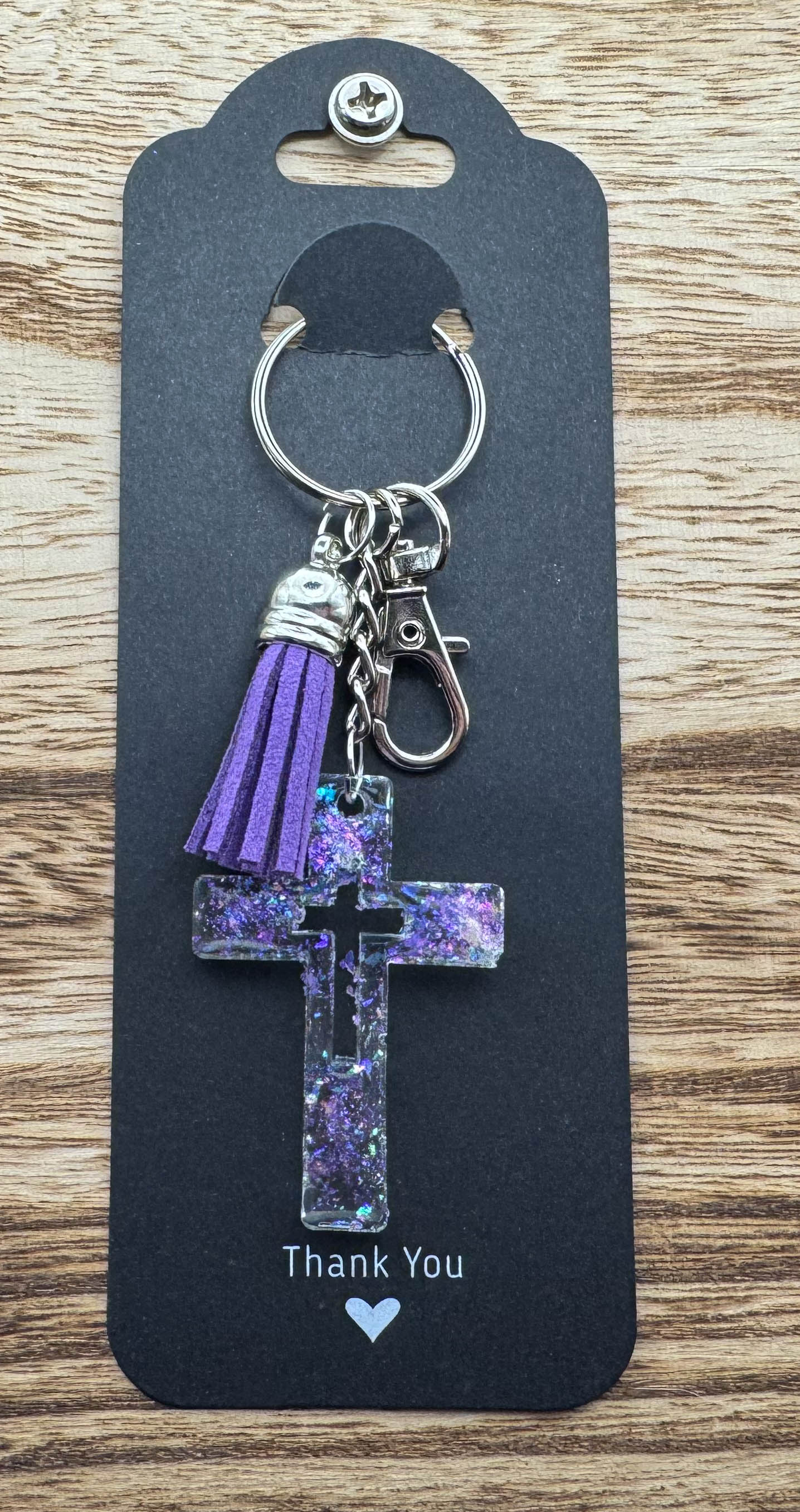 Cross Keychain