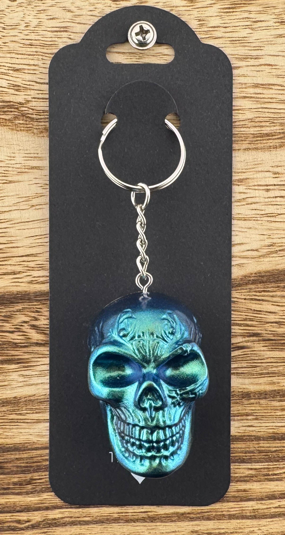 Wicked Skull Keychain