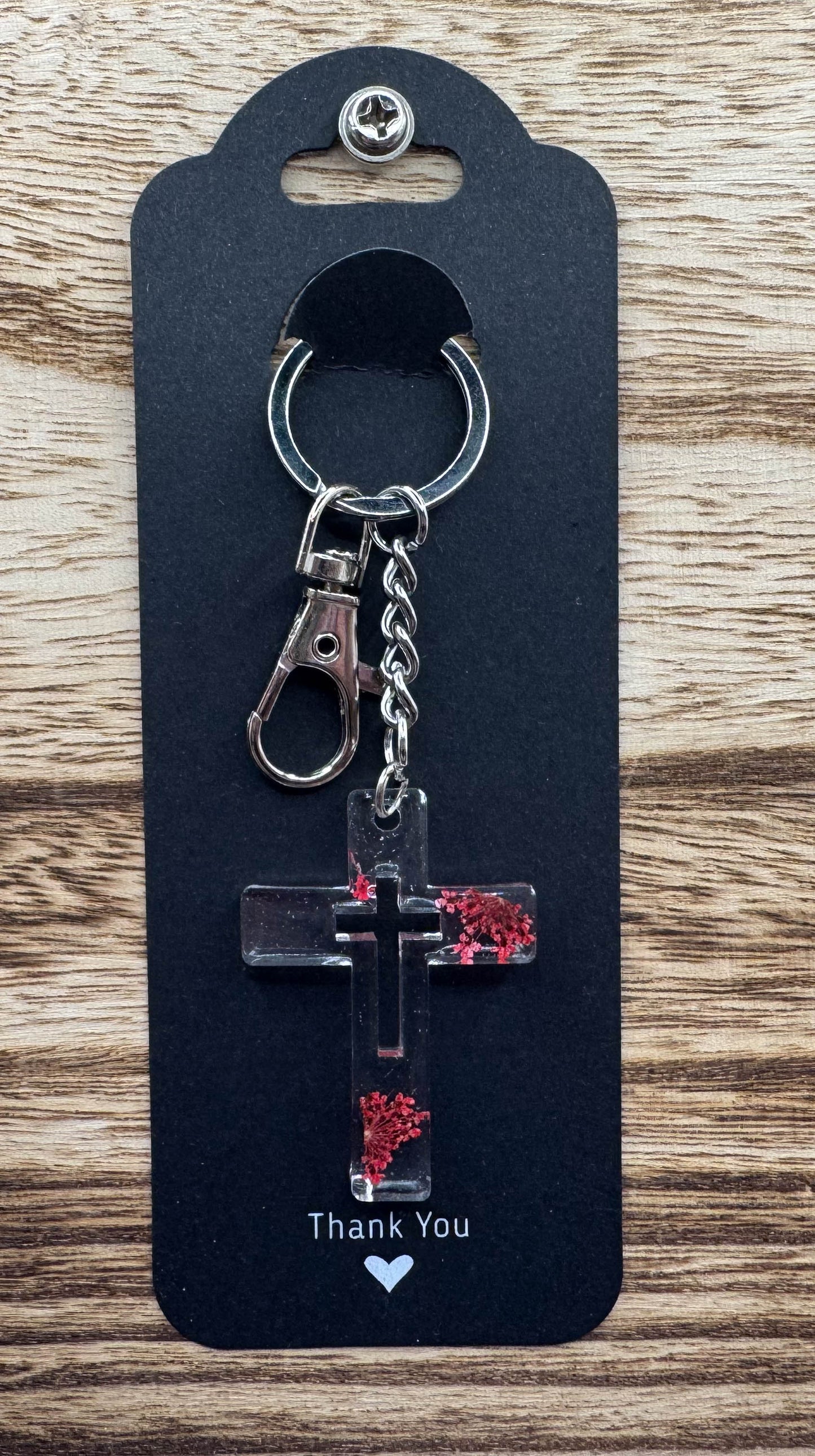 Cross Keychain