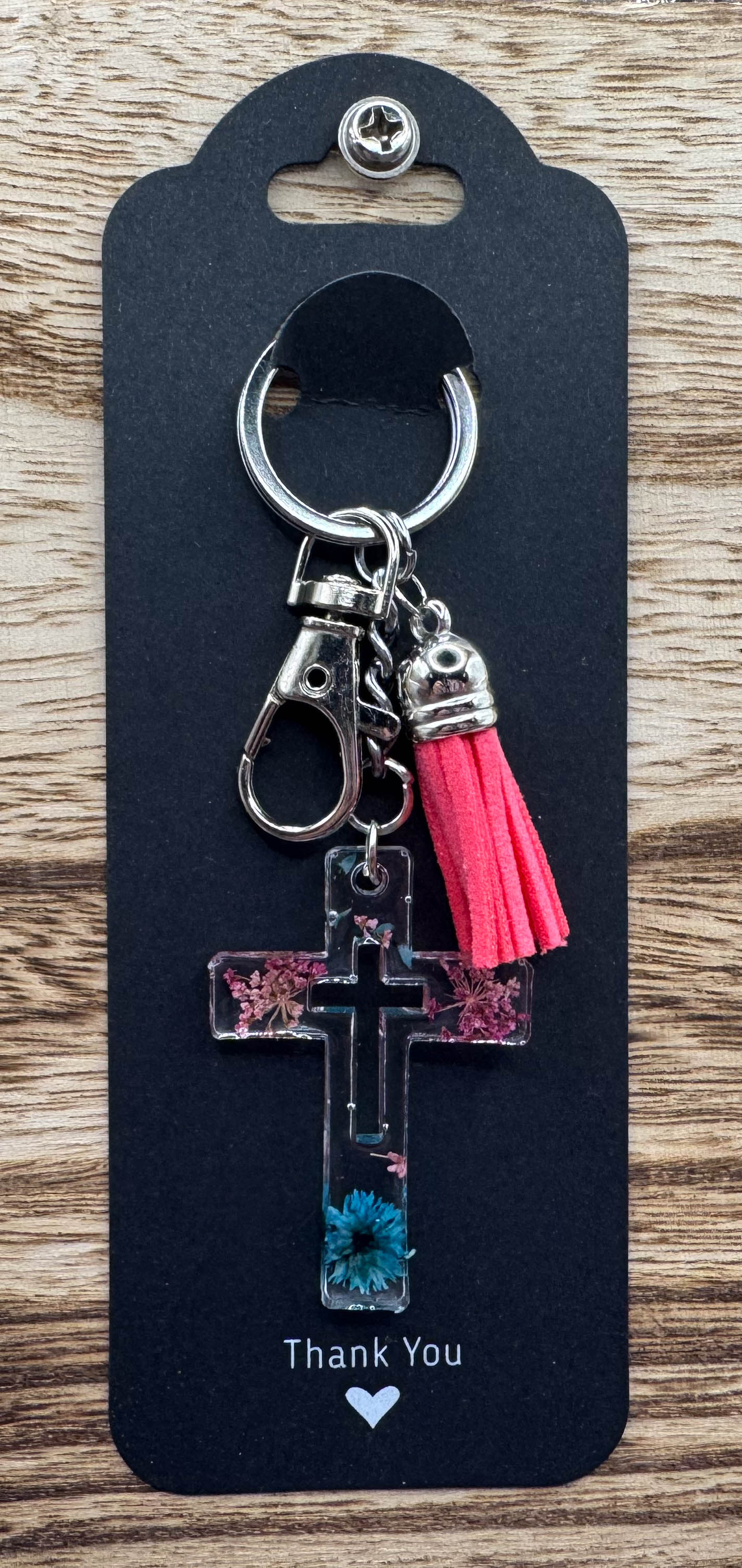 Cross Keychain