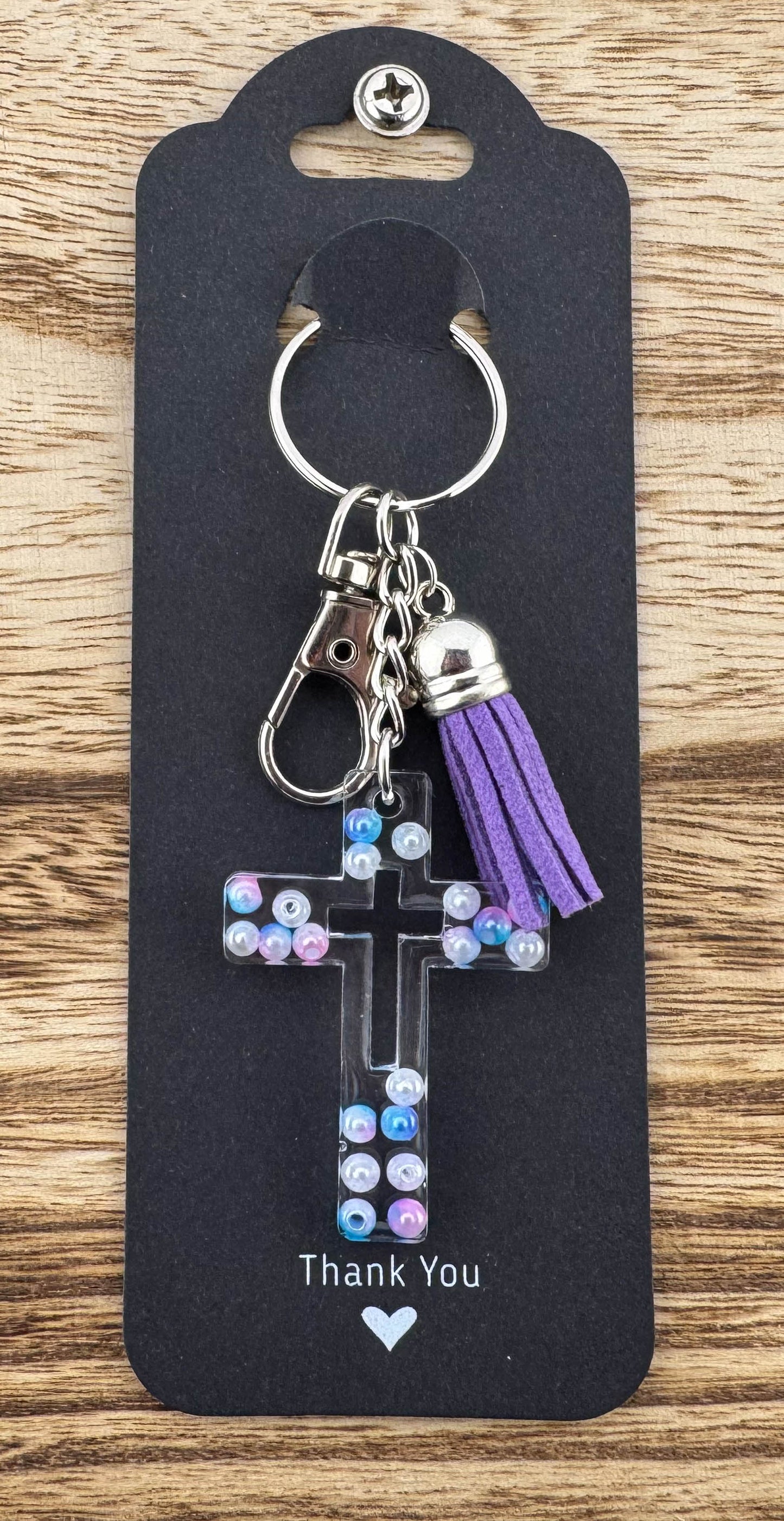 Cross Keychain