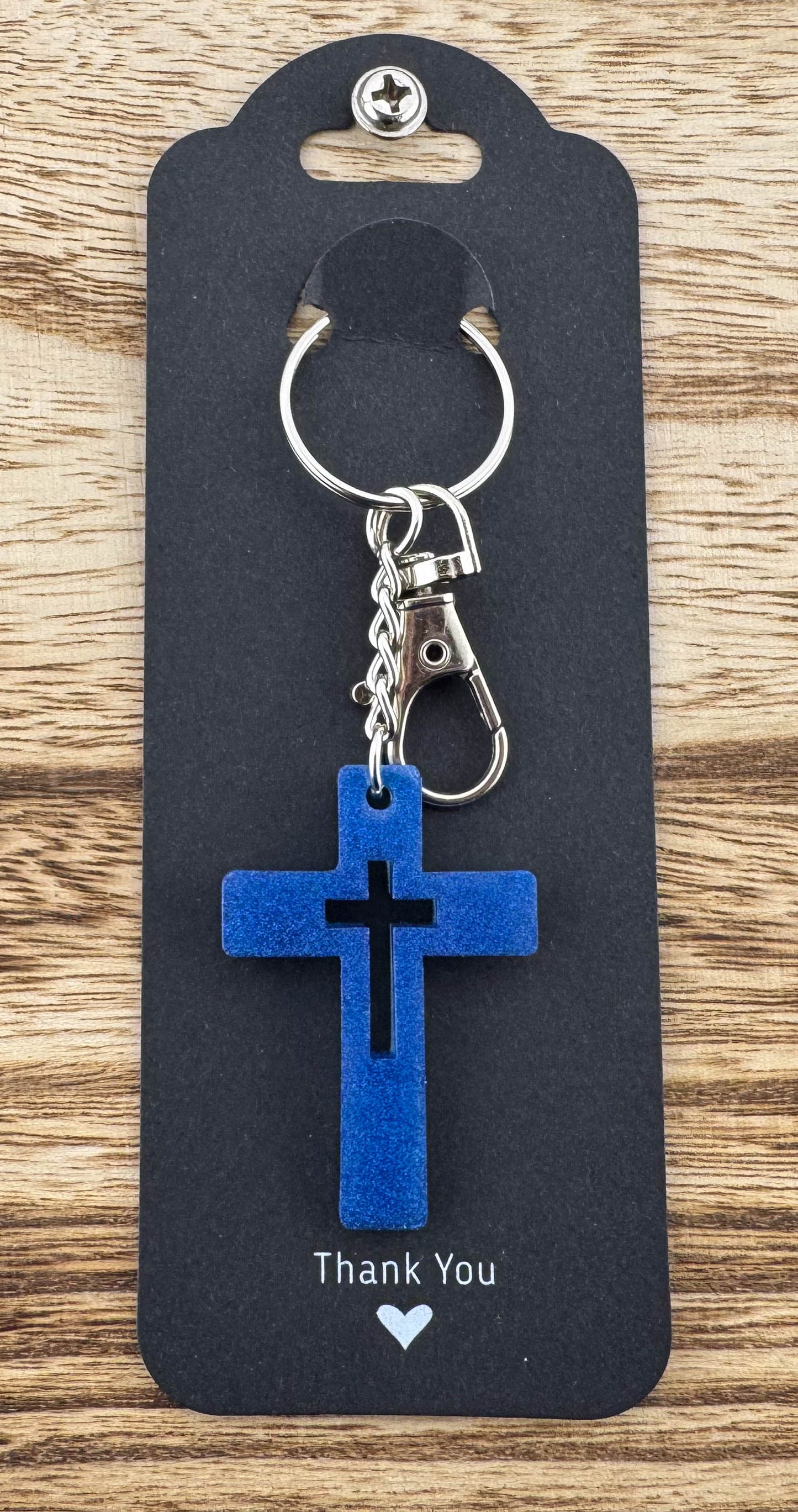 Cross Keychain