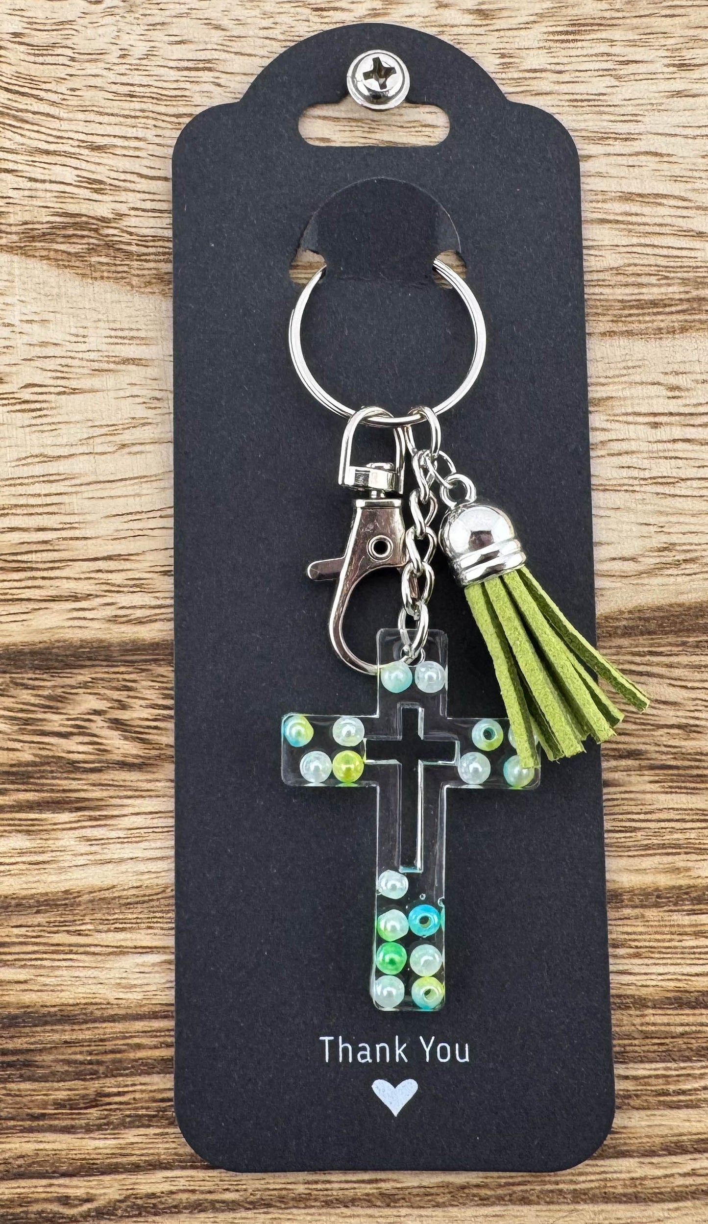 Cross Keychain