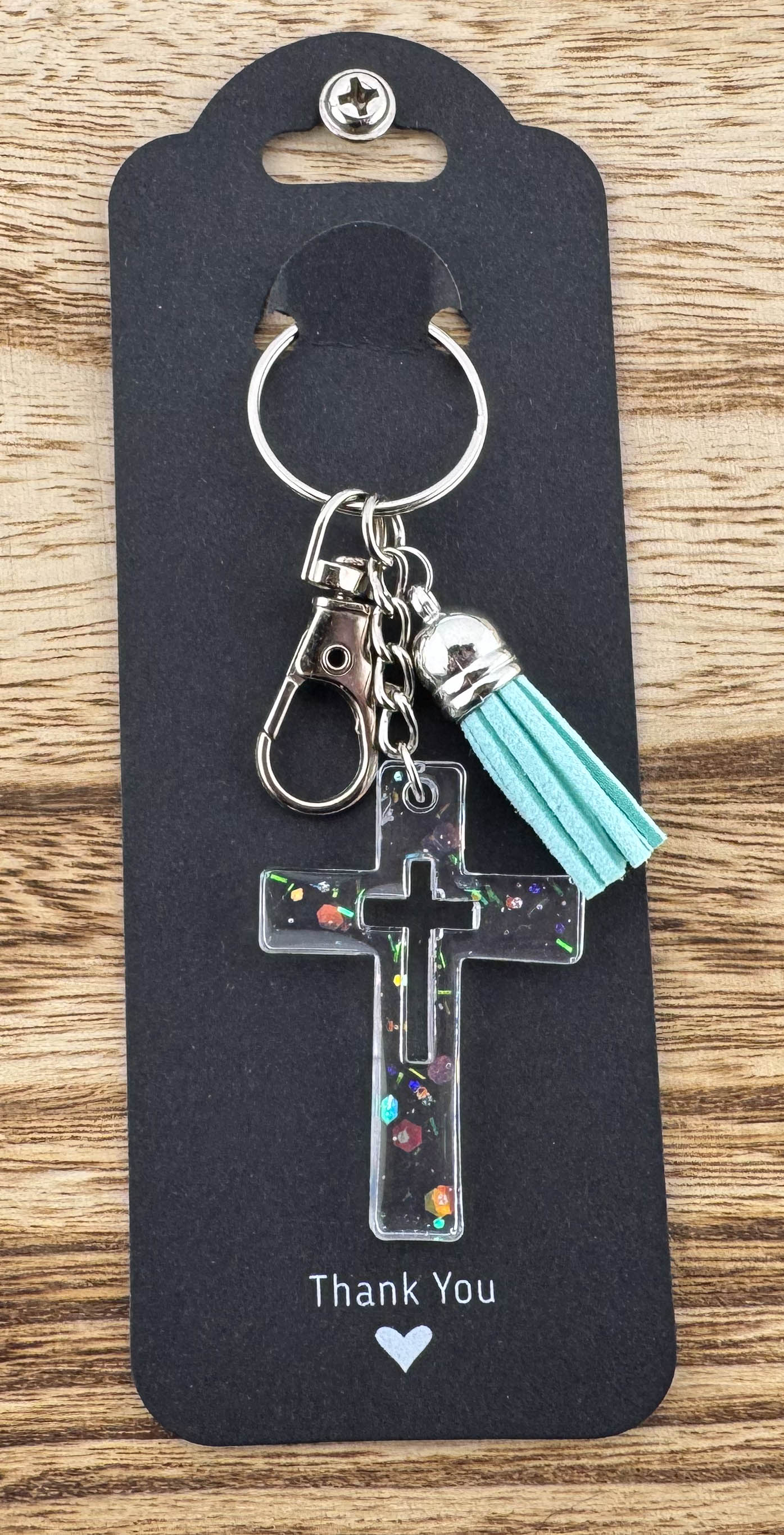 Cross Keychain