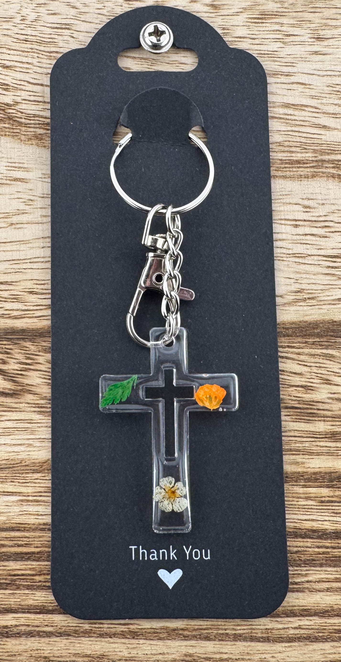 Cross Keychain