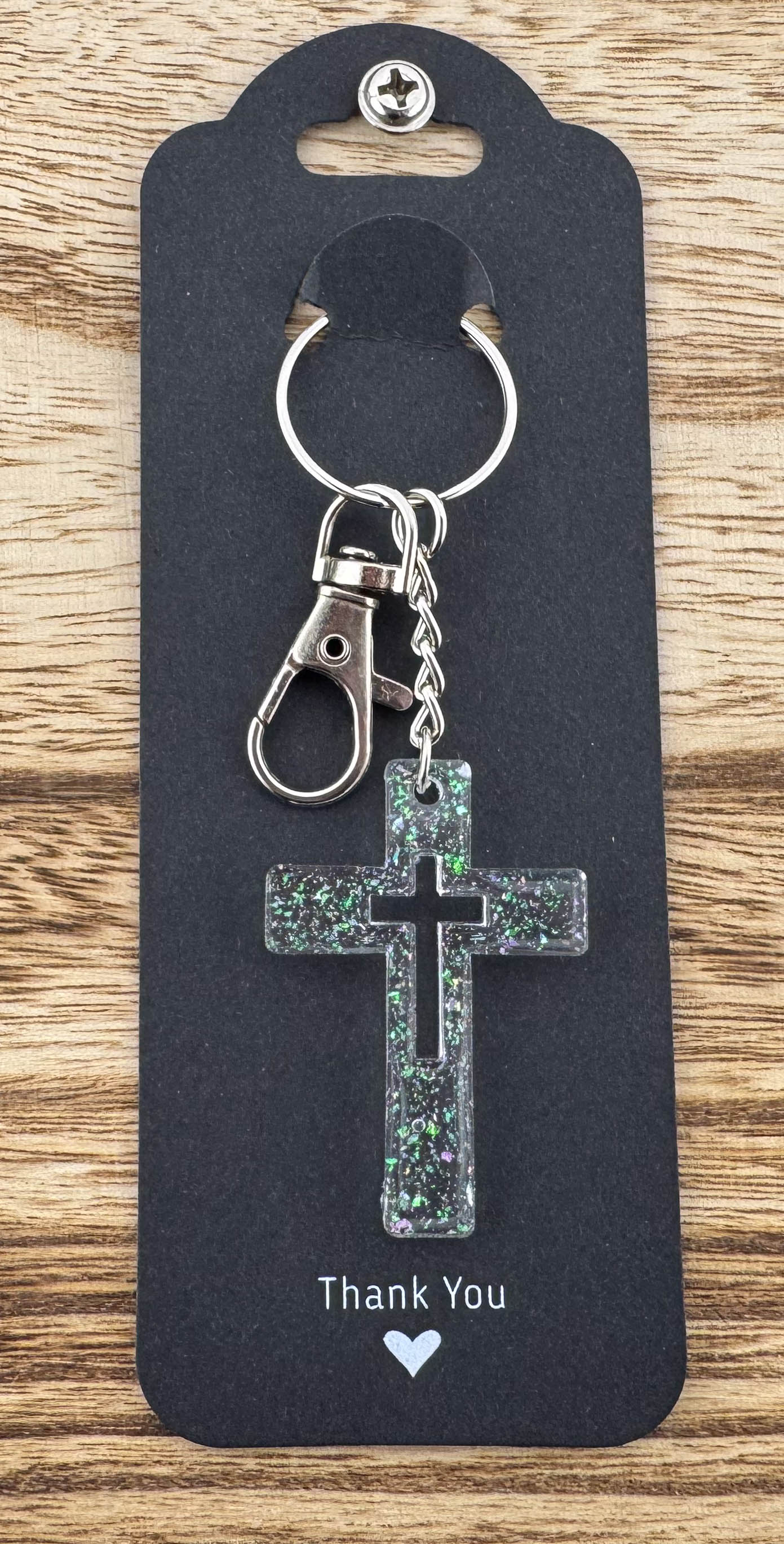 Cross Keychain