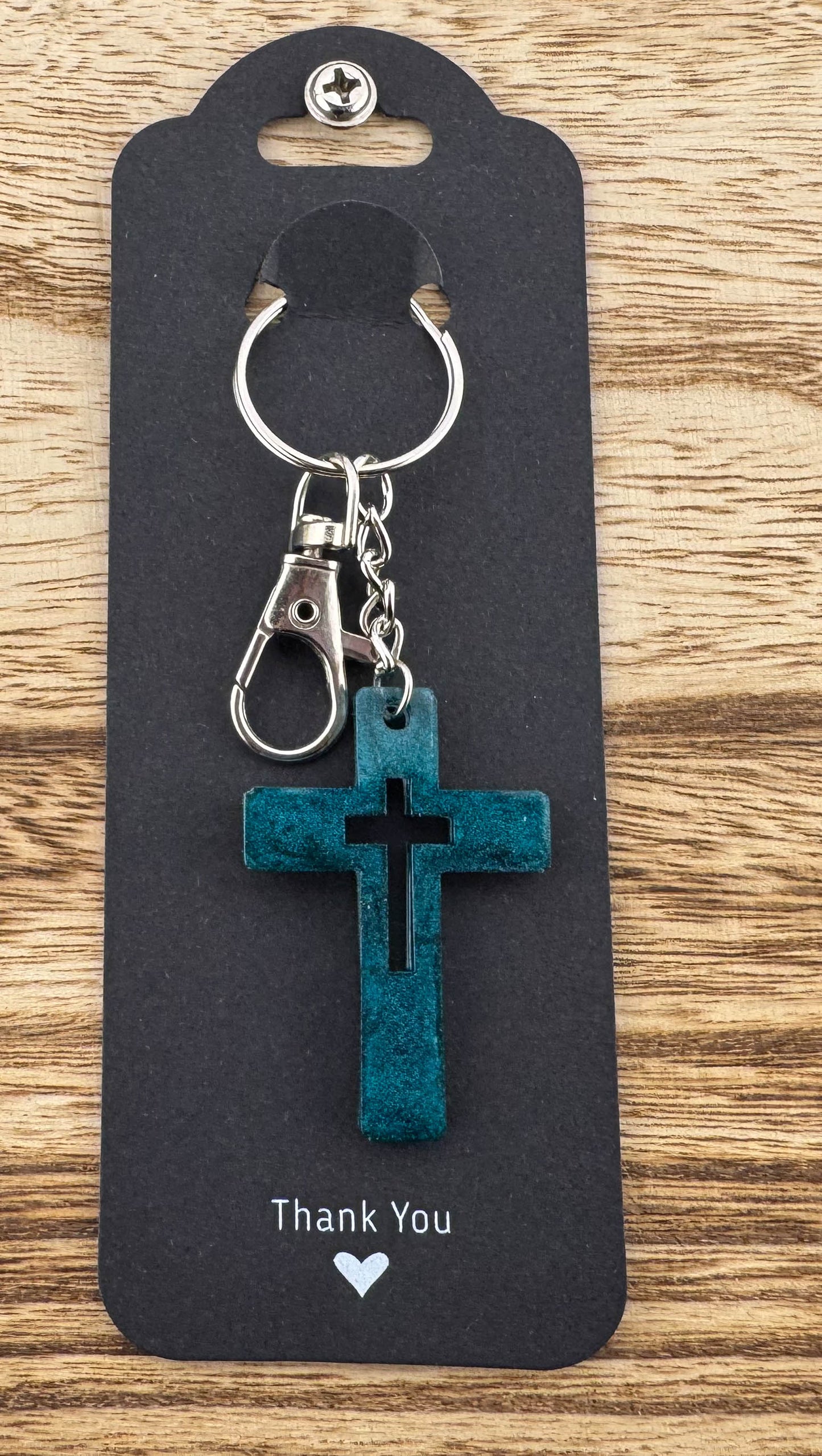 Cross Keychain