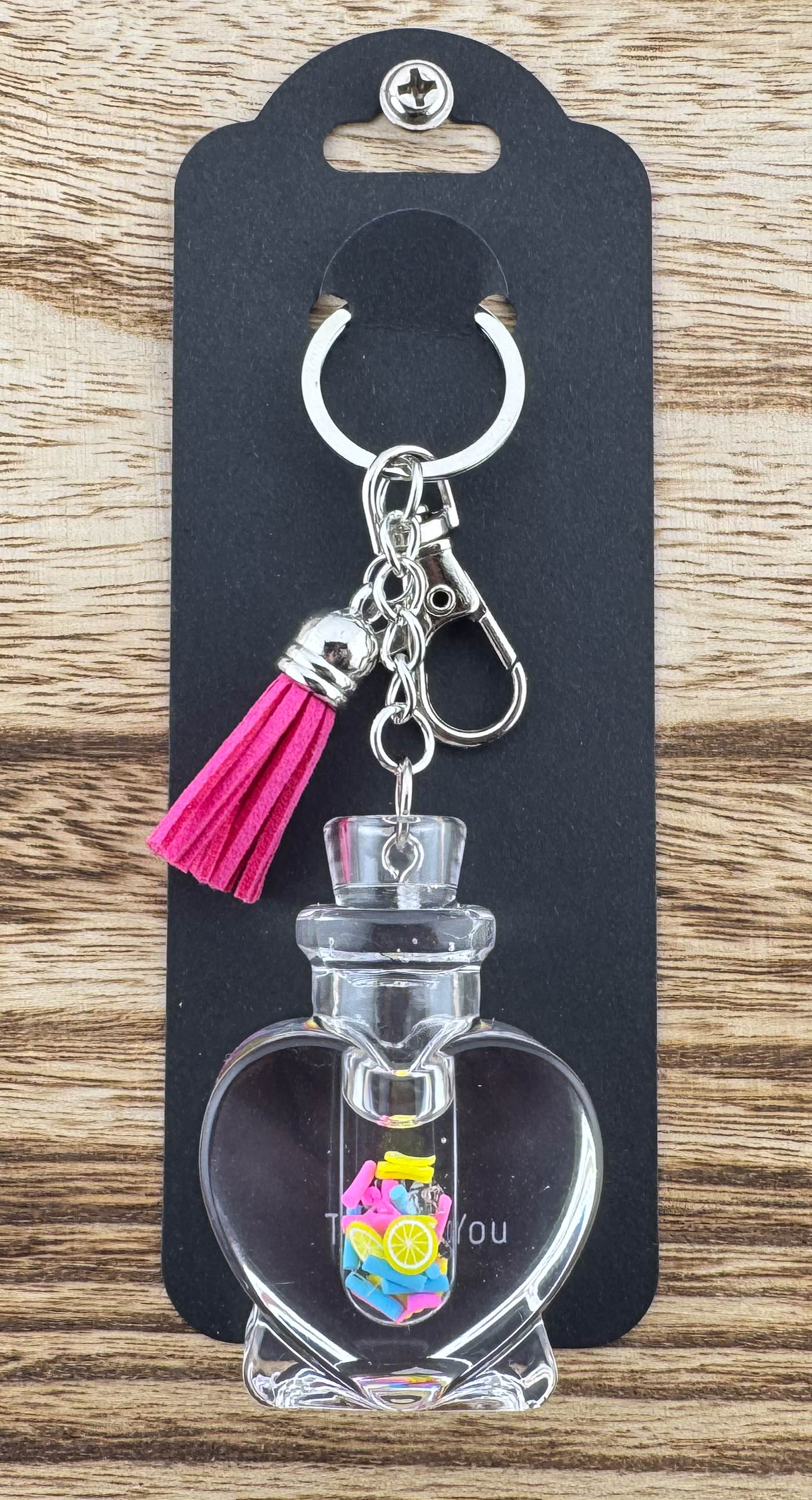 Shaker Bottle Keychains