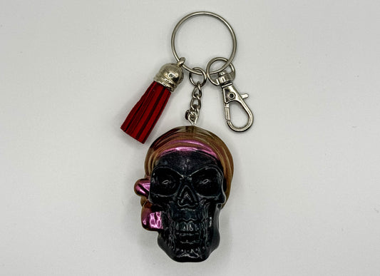 Pirate Skull Keychain