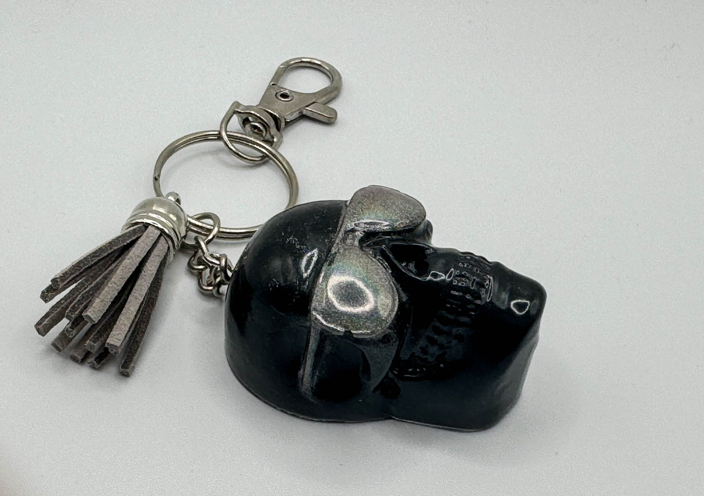 Chill Sunglass Skull Keychain