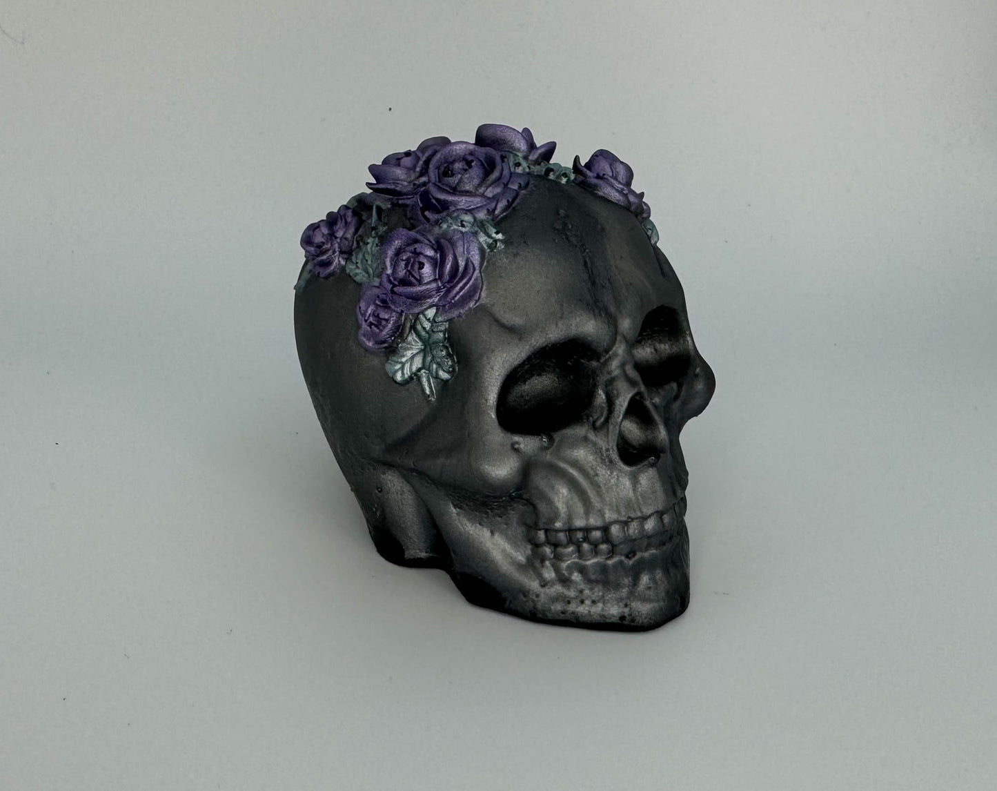 3D Rose Skull