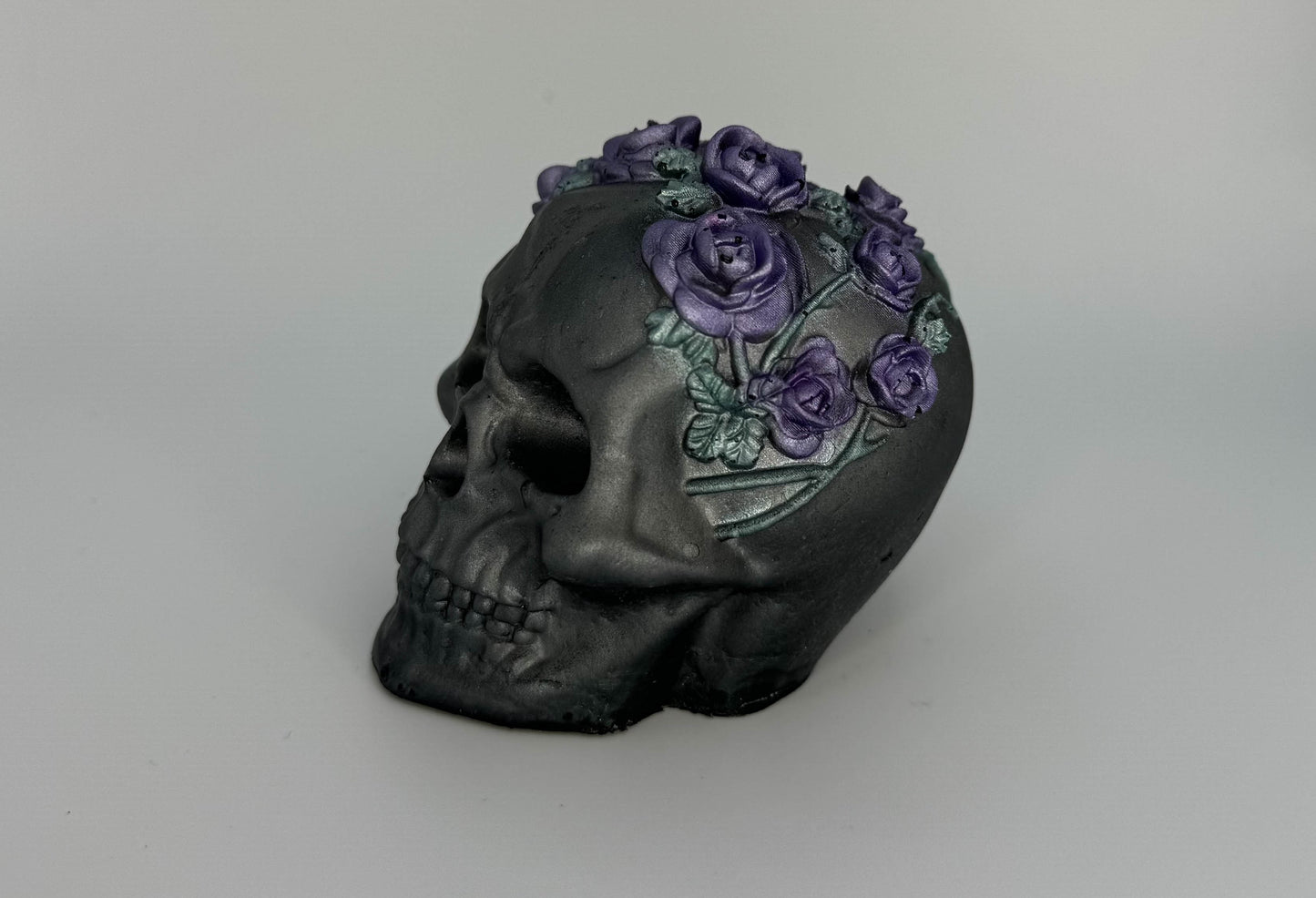 3D Rose Skull