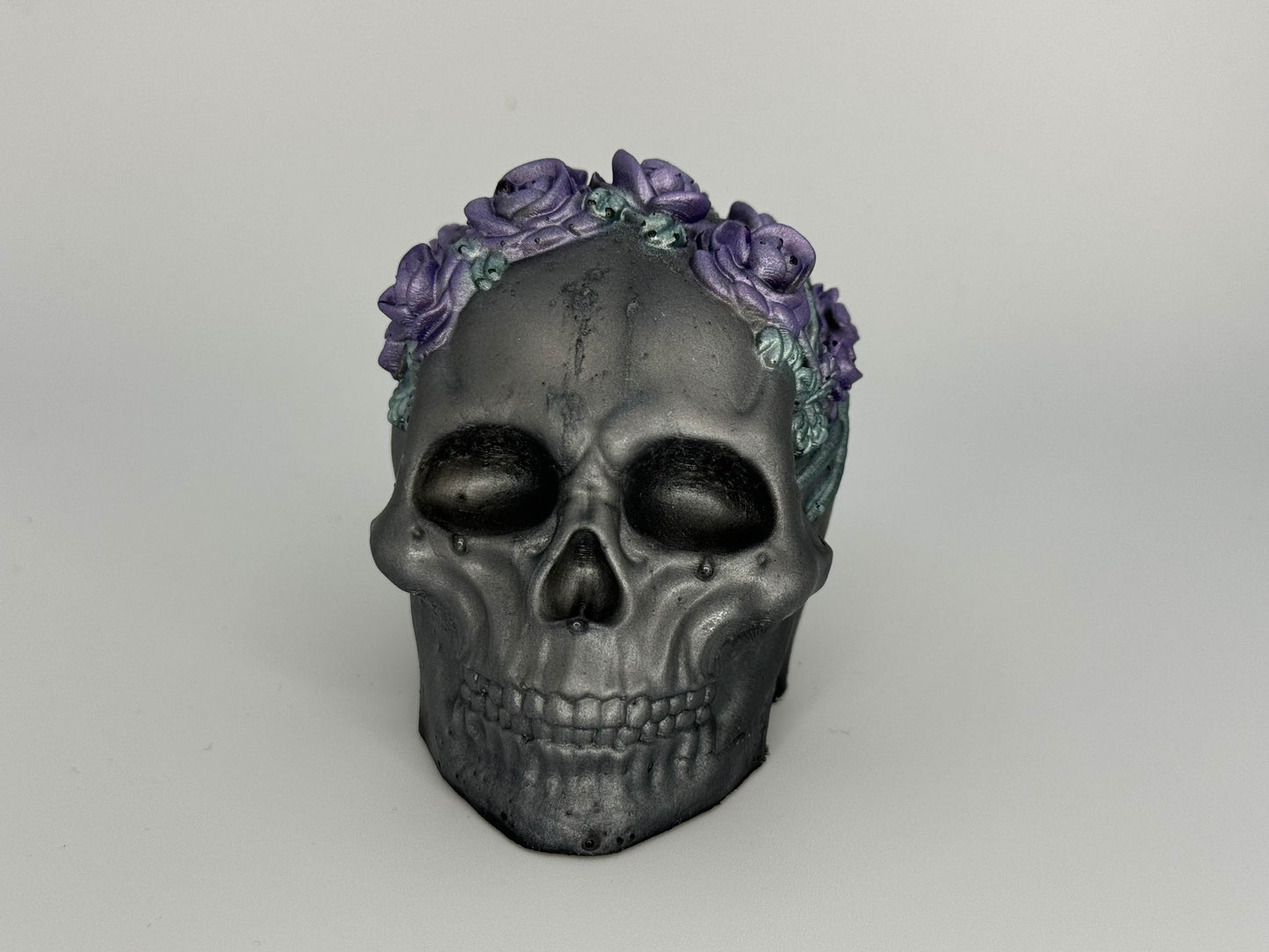 3D Rose Skull