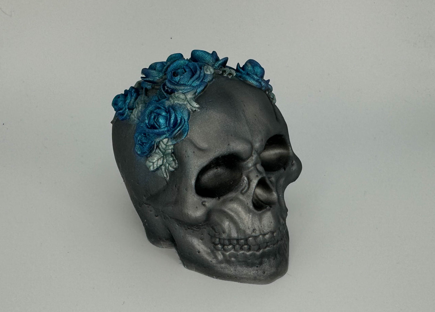 3D Rose Skull