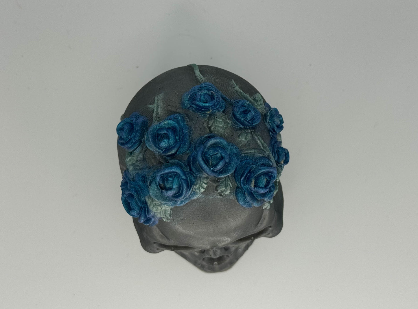 3D Rose Skull