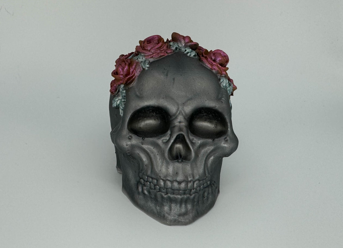 3D Rose Skull