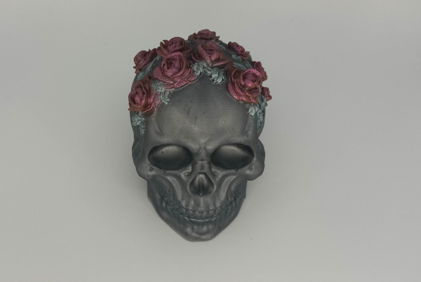 3D Rose Skull