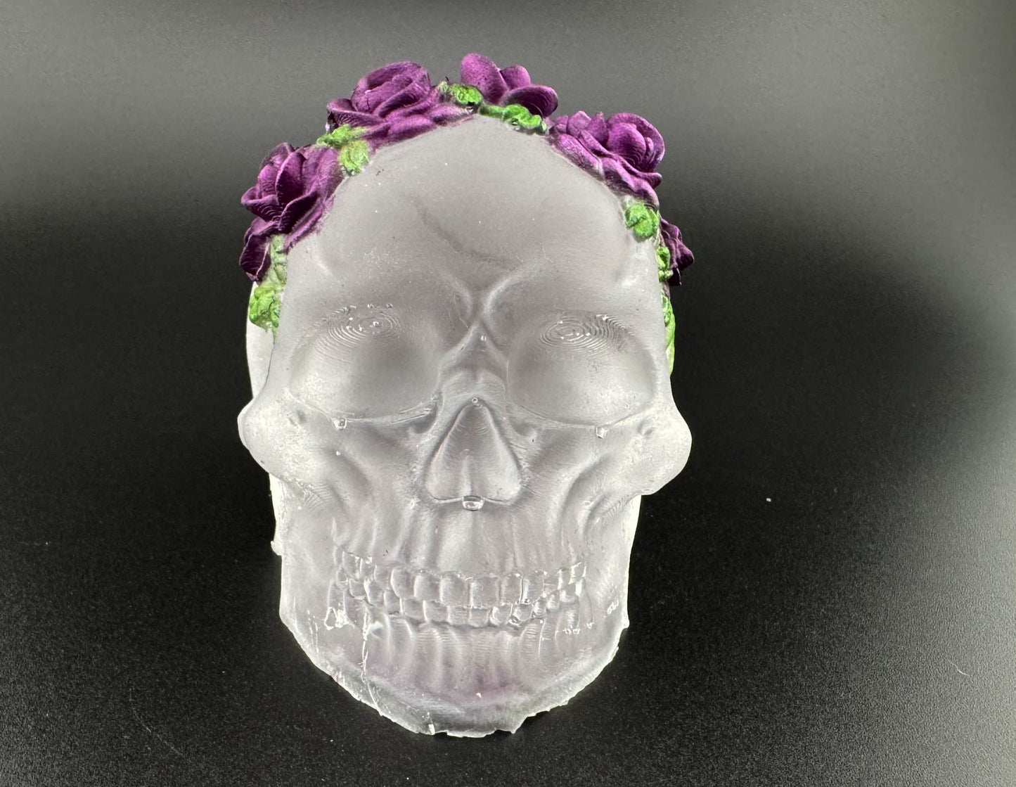 3D Rose Skull