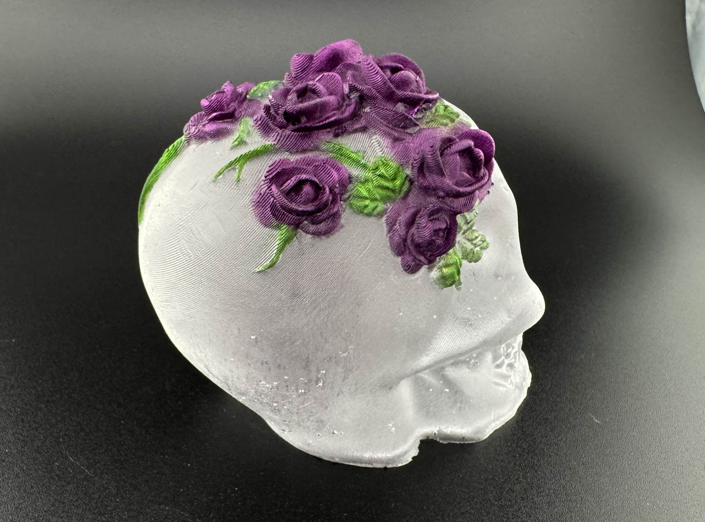 3D Rose Skull