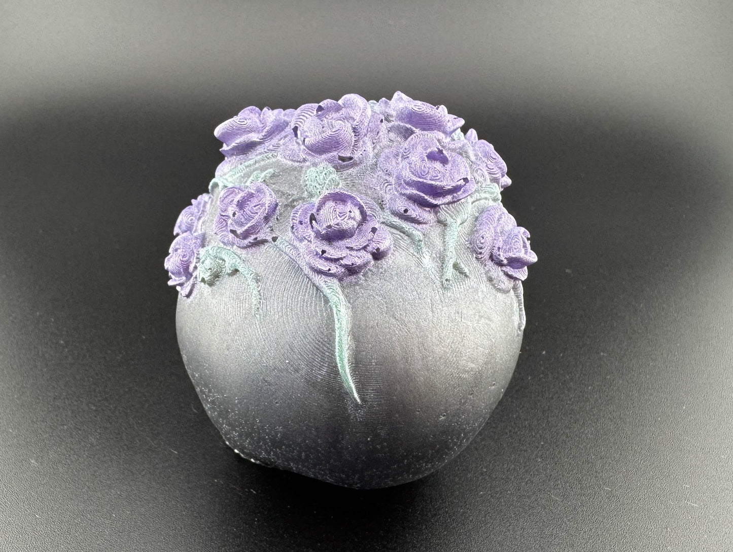 3D Rose Skull