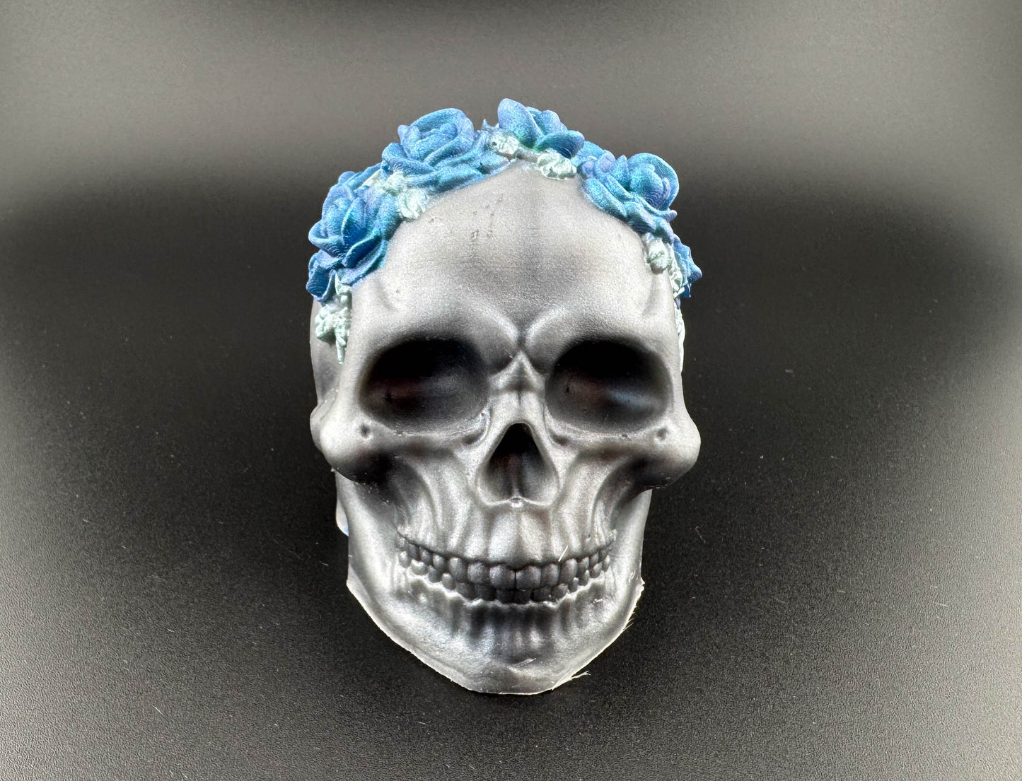3D Rose Skull