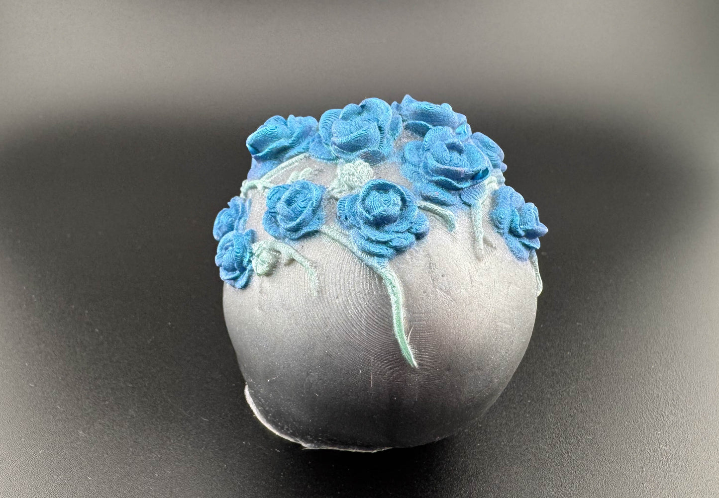 3D Rose Skull