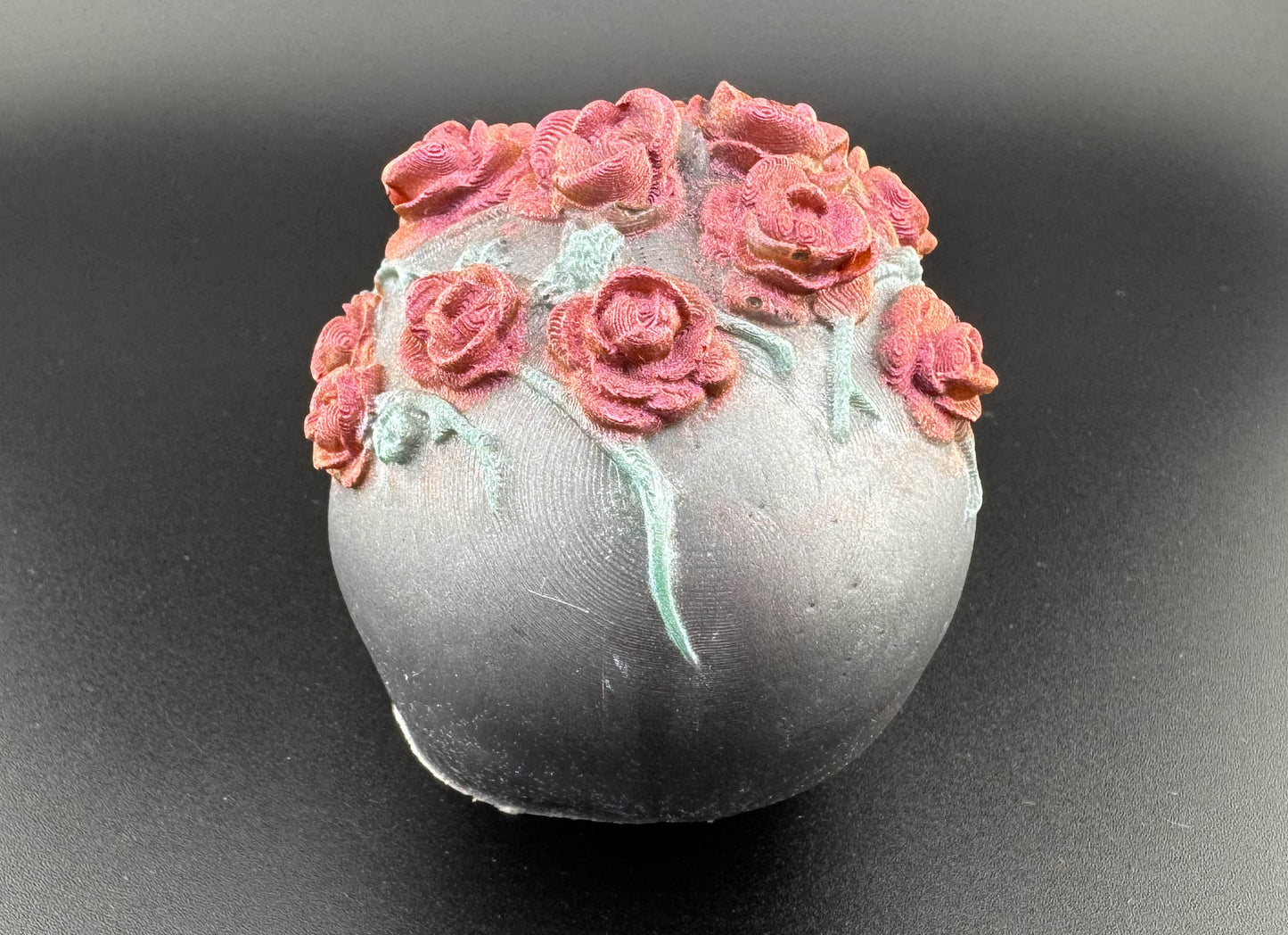 3D Rose Skull