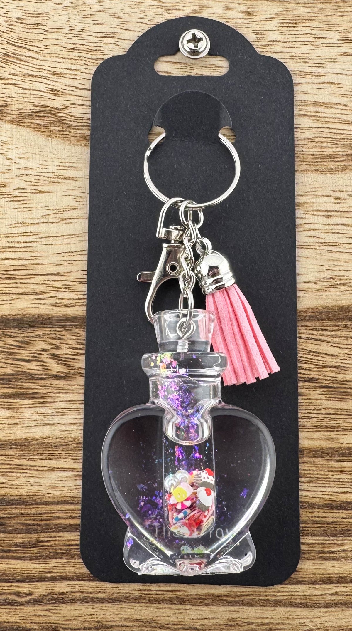 Shaker Bottle Keychain