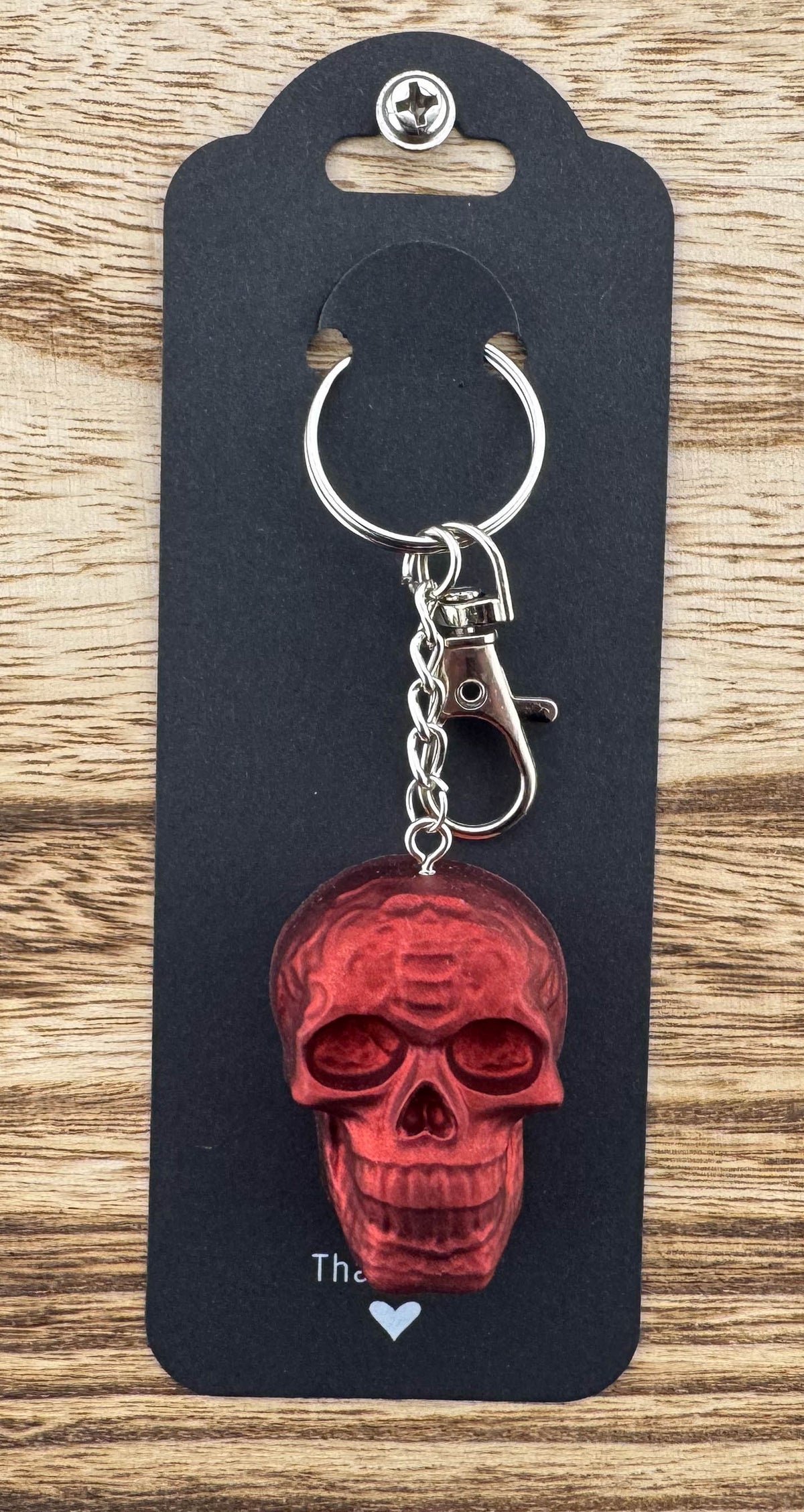 Skull Keychain Matte
