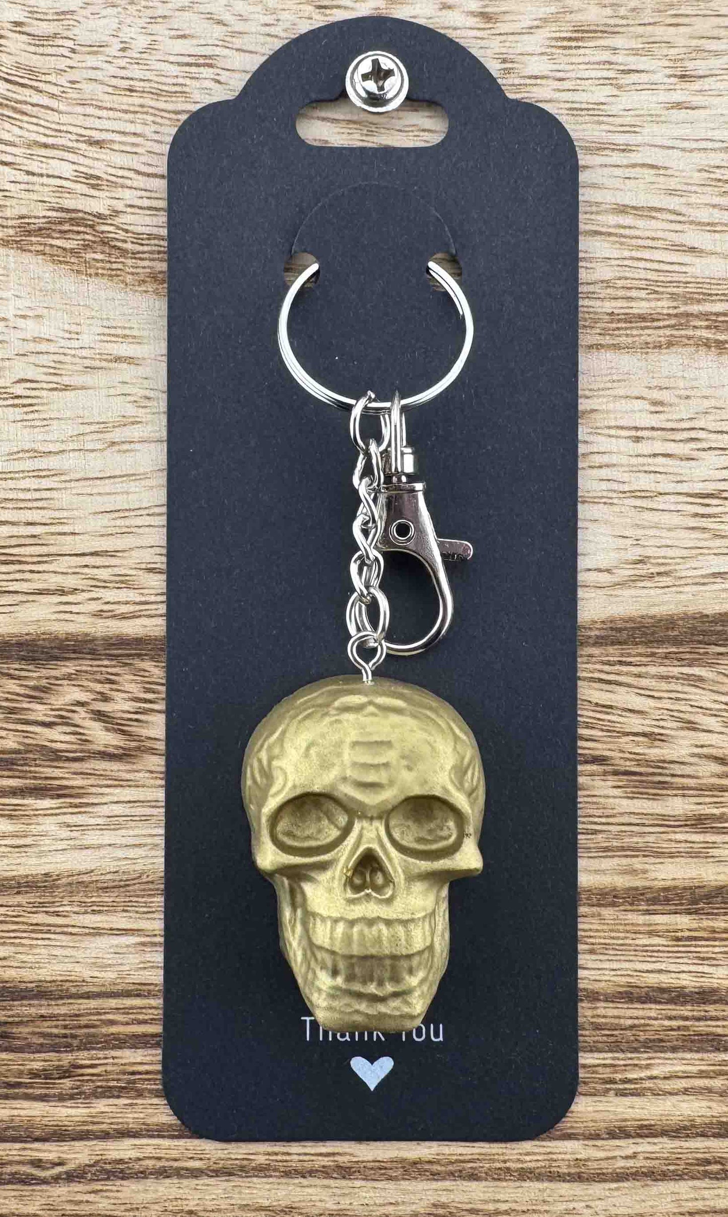 Skull Keychain Matte